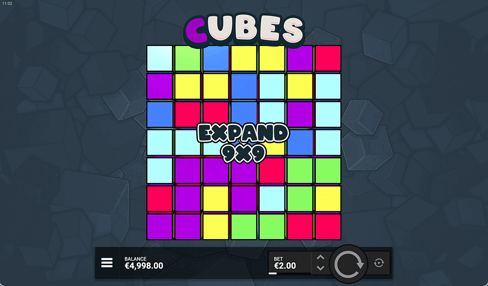 Графика слота Cubes Графика слота Cubes