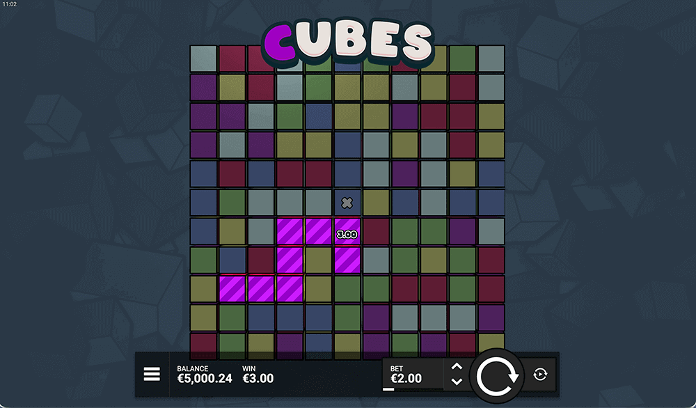 Выигрыш в Cubes Выигрыш в Cubes